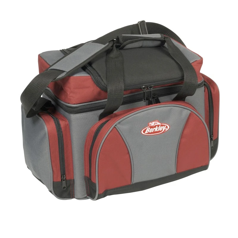 Berkley Betesväska Inkl 4 Askar, Grå/vinröd 1 Berkley Betesväska Inkl 4 Askar, Grå/vinröd