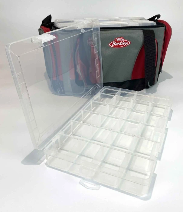 Berkley Betesväska Inkl 4 Askar, Grå/vinröd 4 Berkley Betesväska Inkl 4 Askar, Grå/vinröd - Image 4