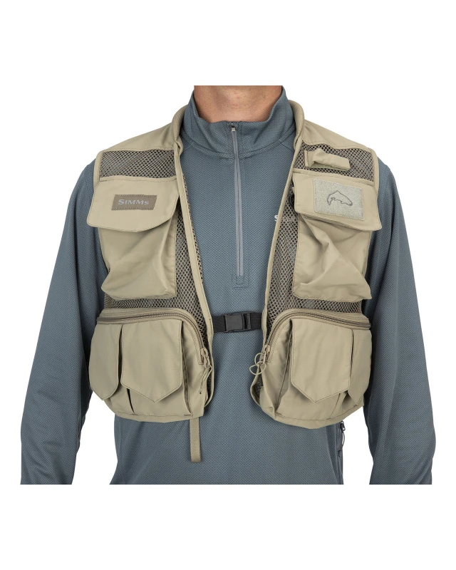 Simms Tributary Vest Tan 2 Simms Tributary Vest Tan - Image 2