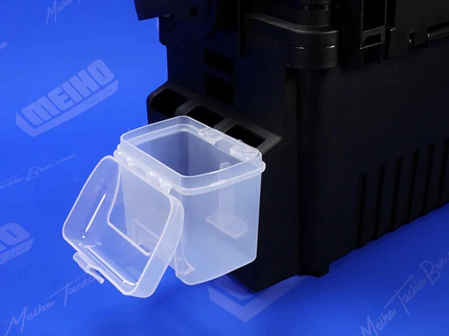 Meiho Bucket Mouth Parts Case BM-100, 100x93x100mm - Clear 2 Meiho Bucket Mouth Parts Case BM-100, 100x93x100mm - Clear - Image 2