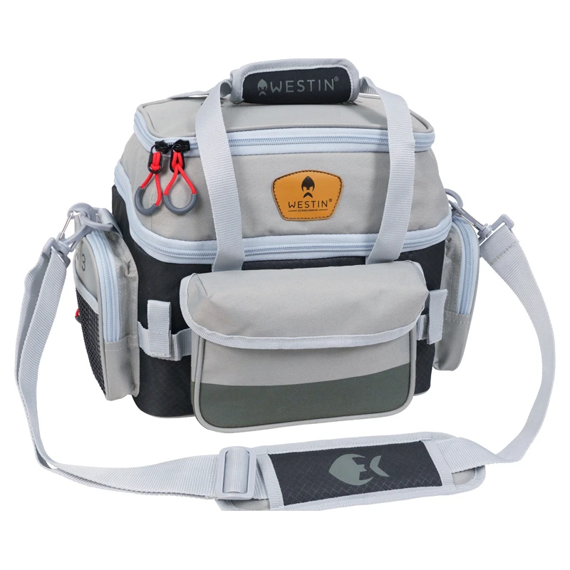 Westin W3 Lure Bag Plus (4 Boxes) Grey/Black Small 1 Westin W3 Lure Bag Plus (4 Boxes) Grey/Black Small