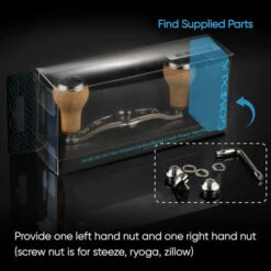 Gomexus Aluminum Double Handle With Cork Knob -Kalastustarvikekauppa BS100HCA27TNr 4