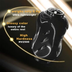 Gomexus Smoke Jedi Series 22mm Titanium Knob - Smoke -Kalastustarvikekauppa T22STSK 5